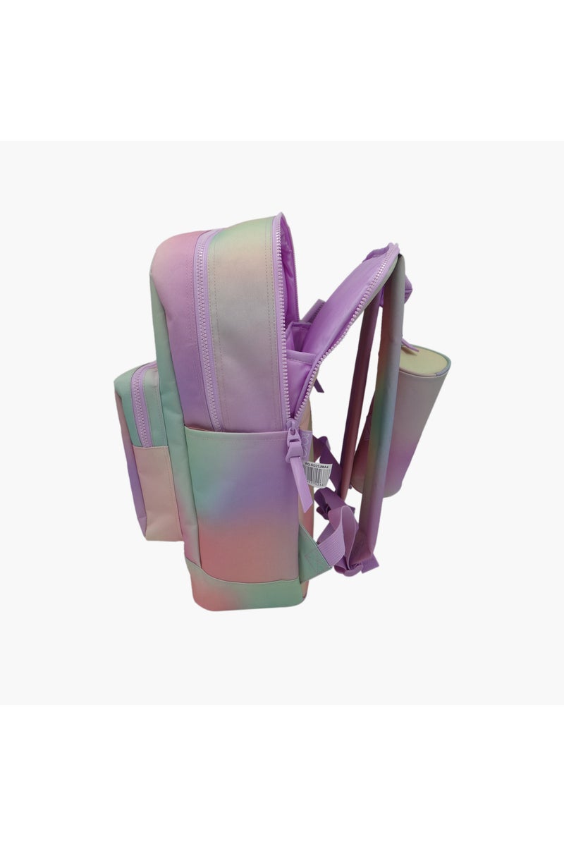 ROCO All-Over Ombre Print Backpack with Pencil Pouch - 17 inches - Image 4